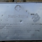 infotafel st sixti kirchenruine merseburg