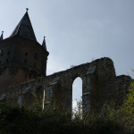 dichte wolken st sixti ruine merseburg
