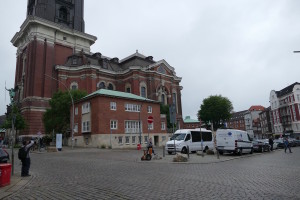 platz vor dem michel in hamburg