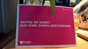 public coffee roasters postkarte