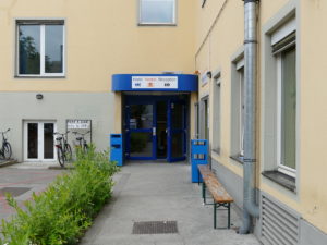 eingang im a&o hostel wien stadthalle