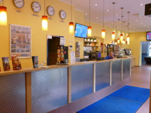 rezeption im ao hostel wien stadthalle