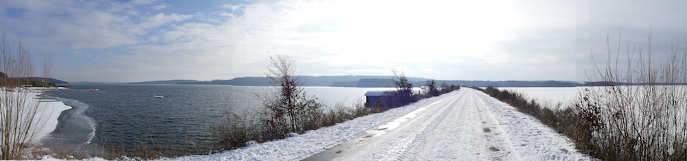 wanderung um den brombachsee