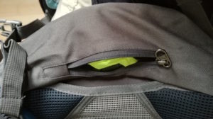 regenschutz des hiking star wanderrucksacks